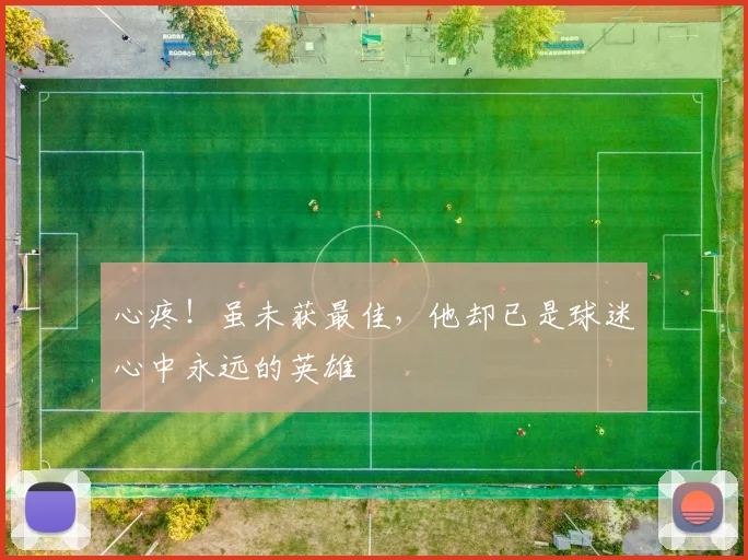 心疼！虽未获最佳，他却已是球迷心中永远的英雄